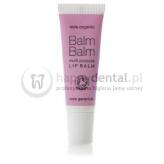 BALM BALM Lip Balm Rose TUBA 10ml - różany w 100% organiczny balsam do ust (różowy)