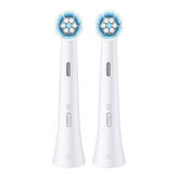 BRAUN Oral-B iO Gentle Care WHITE 2szt. - końcówki do szczoteczki magnetycznej Oral-B iO z miękkim włosiem
