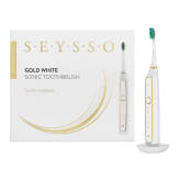 SEYSSO GOLD White - szczoteczka soniczna SEYSSO w kolorze białym