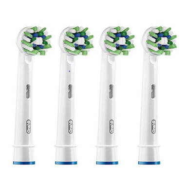 BRAUN Oral-B Cross Action Maximiser EB50RB-4 4szt. - końcówki do szczoteczek elektrycznych Oral-B