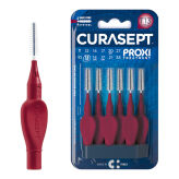 CURASEPT PROXI Treatment T13 bordowe 1,3mm 6szt. - szczoteczki międzyzębowe stożkowe ISO 2