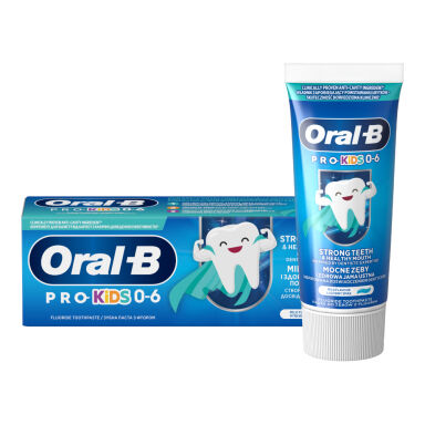 Oral-B PRO-KIDS 50ml - pasta do zębów dla dzieci od 6 miesiąca do 6 roku życia z fluorem 1000ppm
