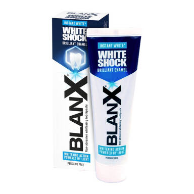 BLANX White Shock INSTANT WHITE 75ml - wybielająca pasta do zębów z formułą Actilux