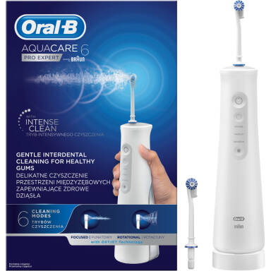 BRAUN Oral-B AQUACARE 6 - bezprzewodowy irygator do zębów
