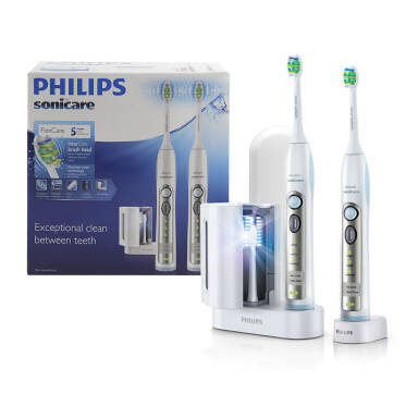 Zestaw szczoteczek sonicznych Philips Sonicare FlexCare HX6932/36 + sanitazer UV