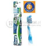 ORAL-B Stages 4 Crisscross - szczoteczka dla dzieci w wieku powyżej 8 lat