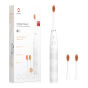 OCLEAN Flow S WHITE - zestaw szczoteczka soniczna w kolorze białym z 3 końcówkami