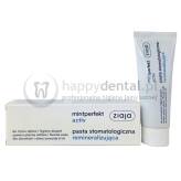 ZIAJA MINTPERFECT ACTIV pasta 75ml - remineralizacyjna pasta do zębów zawierająca płynne szkliwo i fluor