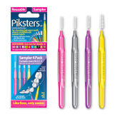PIKSTERS Sampler 4Pack 4szt. - opakowanie 4 szczoteczek międzyzębowych Piksters - Size00, Size0, Size1, Size3