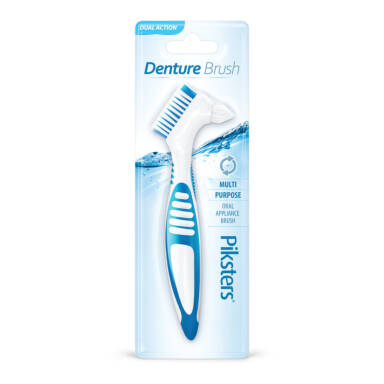 PIKSTERS Denture Brush 1szt. - specjalistyczna szczoteczka do protez (E1565)