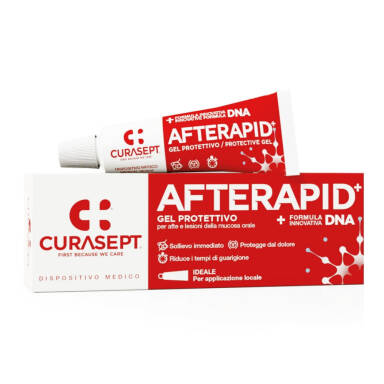 CURASEPT AFTE RAPID gel 10 ml - ochronny żel na afty do stosowania miejscowego