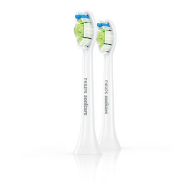 Philips SONICARE końcowki Optimal White Standard 2 szt. HX6062/10 - końcówki do szczoteczki sonicznej