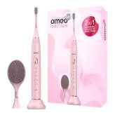 OMEO +365 Teeth&Face PINK 1szt. - szczoteczka soniczna do zębów i twarzy w kolorze różowym (E4097)