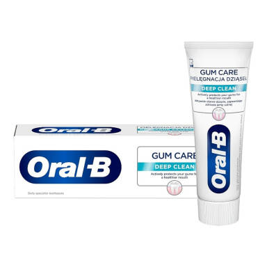 Oral-B GUM CARE Deep Clean 65ml - pasta do zębów dogłębnie oczyszczająca zęby