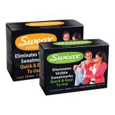 SWEAX wkładki antypotowe dla kobiet i mężczyzn 6 x 2szt. - skuteczna ochorna przed nadmierną potliwością