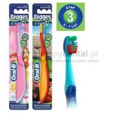 ORAL-B Stages 3 - szczoteczka dla dzieci w wieku od 5 do 7 lat