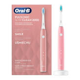 BRAUN Oral-B PULSONIC Slim Clean 2000 PINK - soniczna szczoteczka elektryczna Oral-B