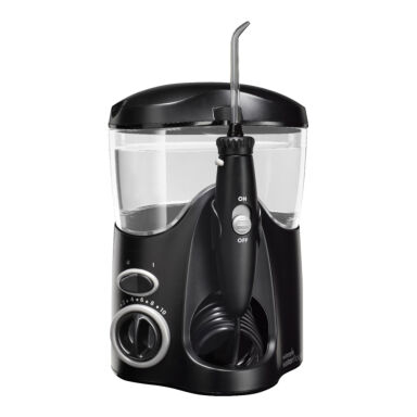 WATERPIK WF-112 E2 ULTRA BLACK - stacjonarny irygator rodzinny (6-końcówek)