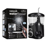 WATERPIK WP-112 E2 ULTRA BLACK - stacjonarny irygator rodzinny (7-końcówek)