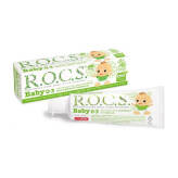 ROCS Baby RUMIANEK 35ml - wyjątkowo delikatna pasta na ząbkowanie dla dzieci do 3 lat