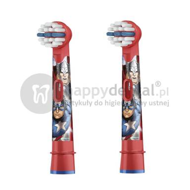 BRAUN Oral-B Avengers 2szt. EB10-2 końcówki do szczoteczki elektrycznej dla dzieci