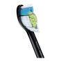 SONICARE Philips HX6062/88 OPTIMAL WHITE 2szt. BLACK - końcówki do szczoteczek sonicznych Sonicare - 2