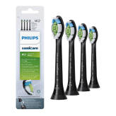 Philips SONICARE końcówki DiamondClean OPTIMAL White Standard 4 szt. HX6064/11 BLACK