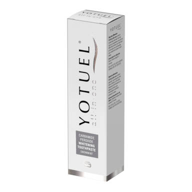 YOTUEL All In One Snowmint 75ml - pasta wybielająca zawierająca nadtlenek karbamidu