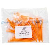 TEPE ID Angle (0.45mm) pomara. 25szt. - zestaw szczoteczek międzyzębowych (szczoteczki w wersji ANGLE)