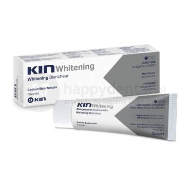 KIN Whitening wybielająca pasta do zębów nie uszkadzająca szkliwa 75ml