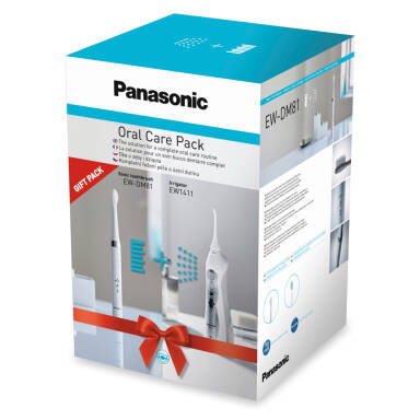 PANASONIC zestaw Oral Care - irygator do zębów EW1411 + szczoteczka soniczna DM81