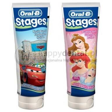 ORAL-B Stages  75ml - pasta z fluorem dla dzieci