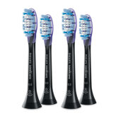 Końcówki do szczoteczek Sonicare Premium GUM CARE HX9054/33 BLACK - 4 sztuki