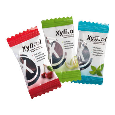 MIRADENT Xylitol Drops 1szt. - przeciwpróchnicowy cukierek z ksylitolem