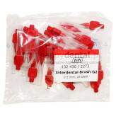 TEPE ID Original (0.50mm) czerwone 25szt. - zestaw szczoteczek międzyzębowych (szczoteczki w wersji ORIGINAL)