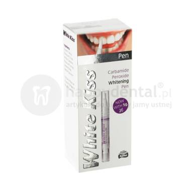 WHITE KISS Pen 0,1% 5g - pędzelek z żelem wybielającym zęby