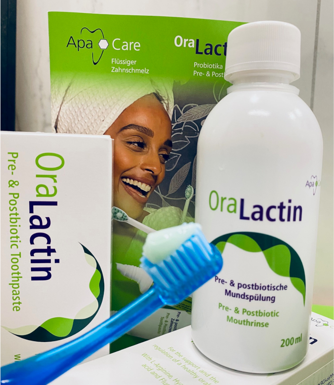 ApaCare Oralactin pasta do zębów z prebiotykami
