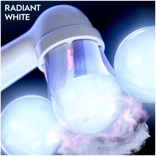 Oral-B IO Radiant White WHITE końcówki do szczoteczki magnetycznej