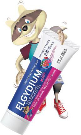 ELGYDUM Kids pasta do zębów dla dzieci 