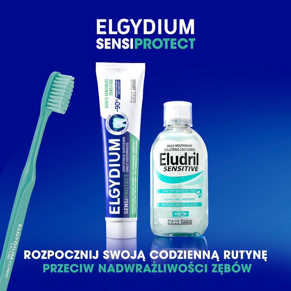 ELGYDIUM Sensiprotect pasta do zębów wrażliwych