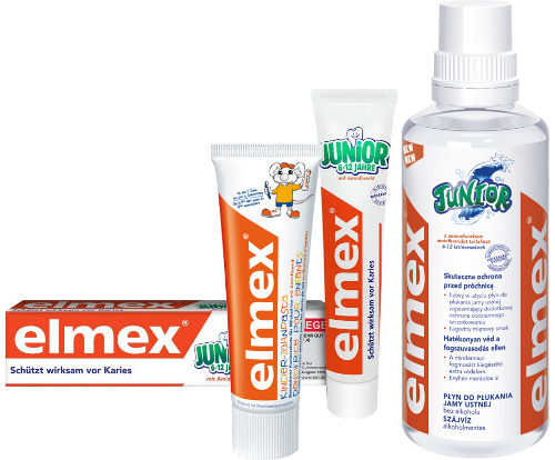 Elmex dla dzieci - Elmex Kids - Elmex Junior