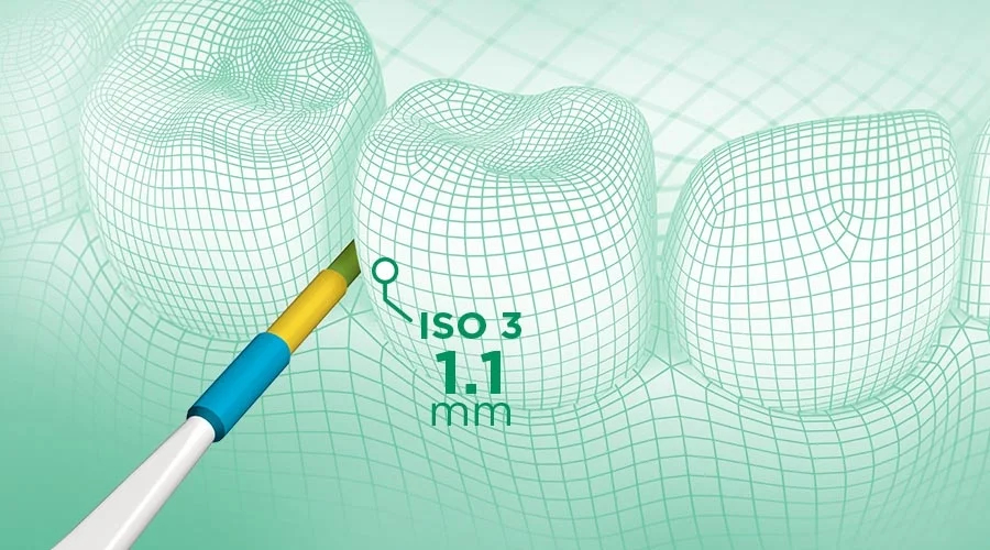 GUM Interdental SIZE Indicator sonda