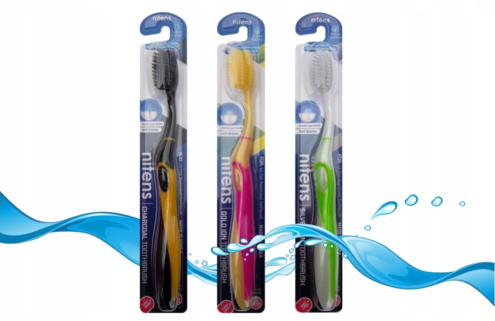 NITENS antybakteryjne szczoteczki do zębów