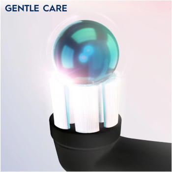Oral-B iO Gentle Care Black końcówki do szczoteczki magnetycznej
