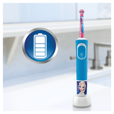 BRAUN Oral-B Vitality Kids FROZEN akumulator zapewniający do 8 dni szczotkowania BRAUN Oral-B Vitality Kids FROZEN akumulator zapewniający do 8 dni szczotkowania