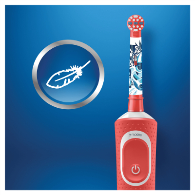 Oral-B Vitality Kids STAR WARS dwa tryby pracy w tym specjalny tryb delikatnego czyszczenia Oral-B Vitality Kids STAR WARS dwa tryby pracy w tym specjalny tryb delikatnego czyszczenia