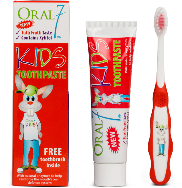 Oral7 pasta do zębów dla dzieci 1000ppm fluoru