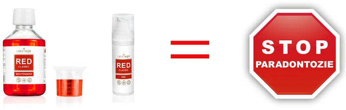 Orthosept Red Classic żel na paradontozę Orthosept Red Classic żel na paradontozę