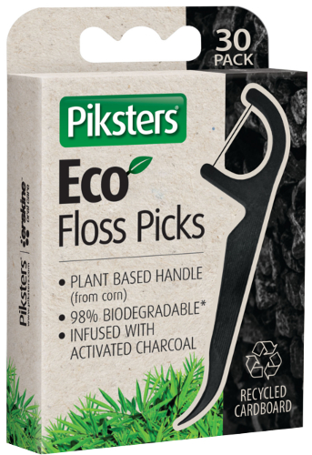 Piksters Eco Floss Picks ekologiczne niciowykałaczki