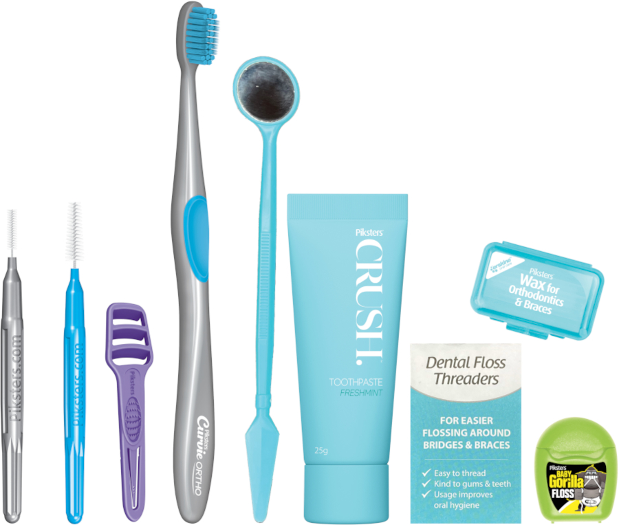 Piksters Ortho Care KIT zestaw ortodontyczny